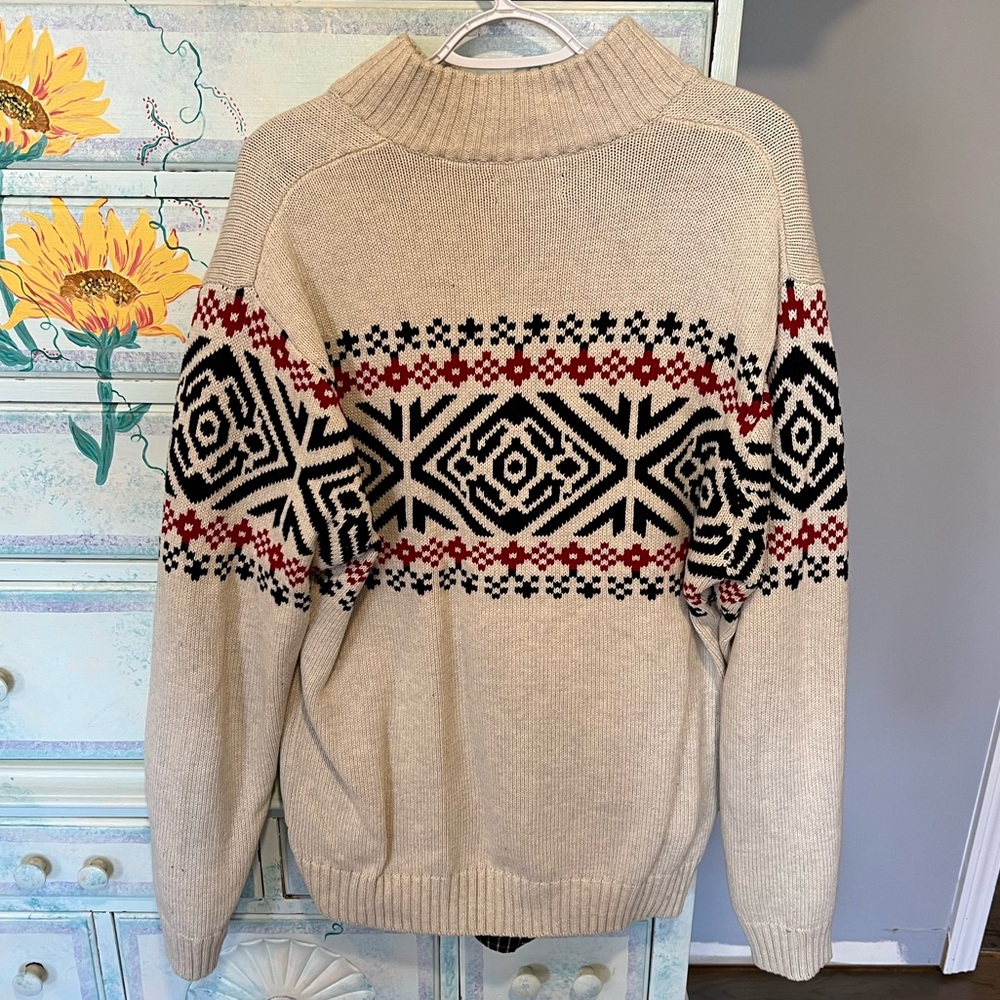 B2g1 Chaps Button-Down, Sweater Combo - image 3